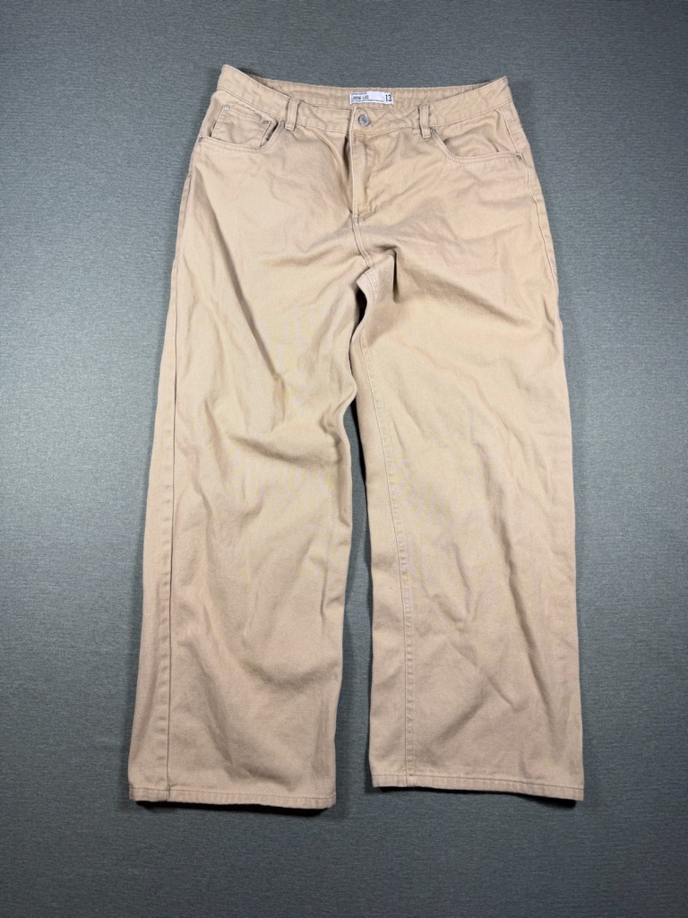 refuge Men's Straight-Leg Khaki Chinos - Light Tan